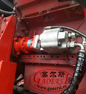 Hydraulic starter, Starting motor 